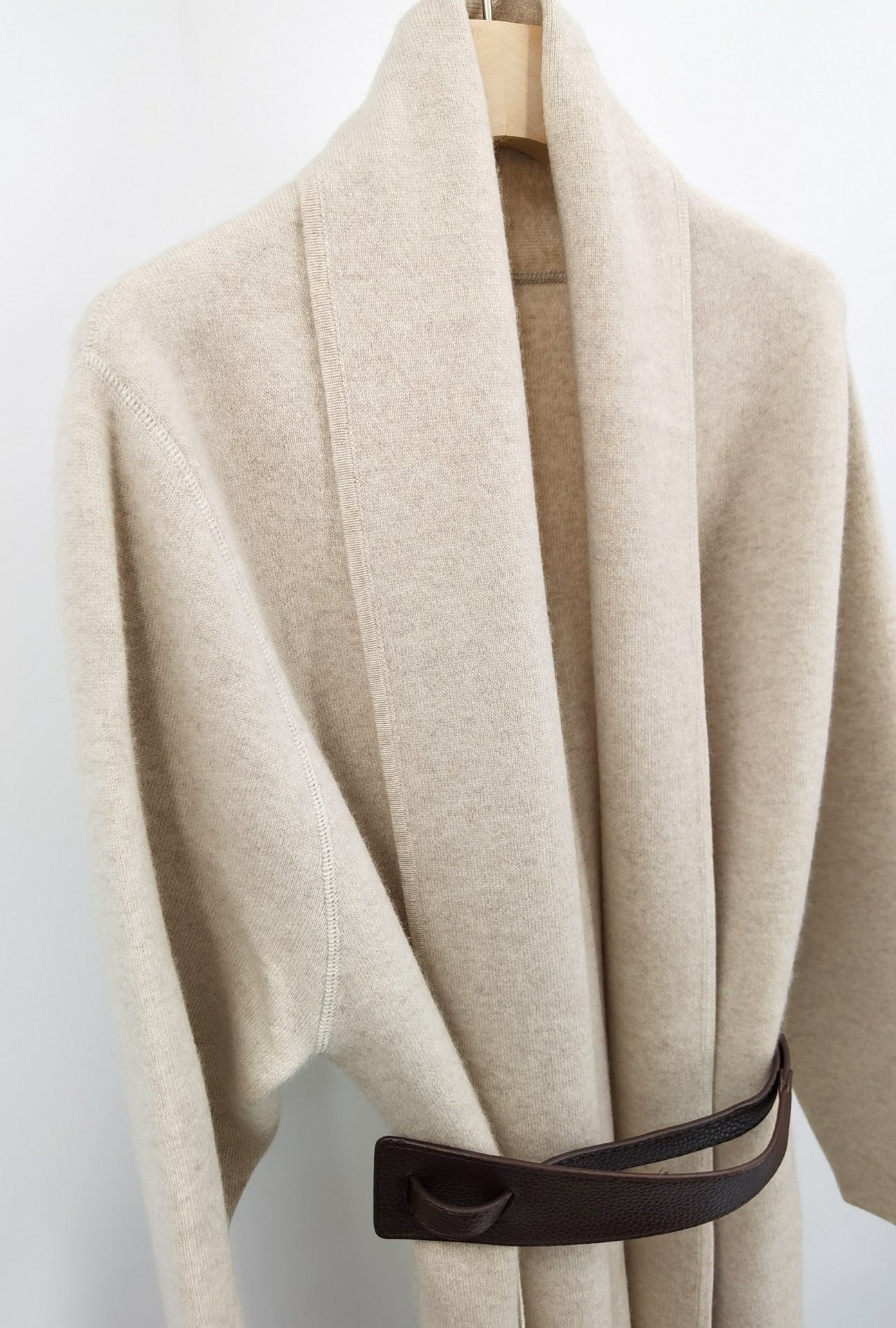 Cashmere long cardigan