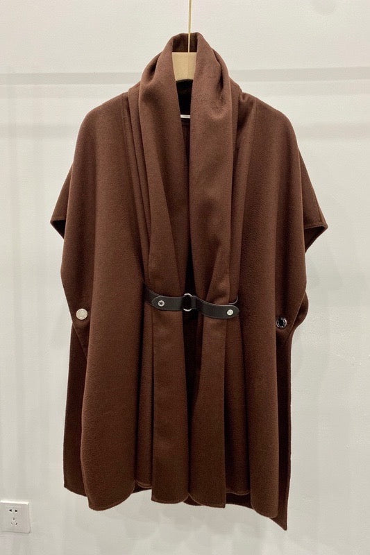 Cashmere cape