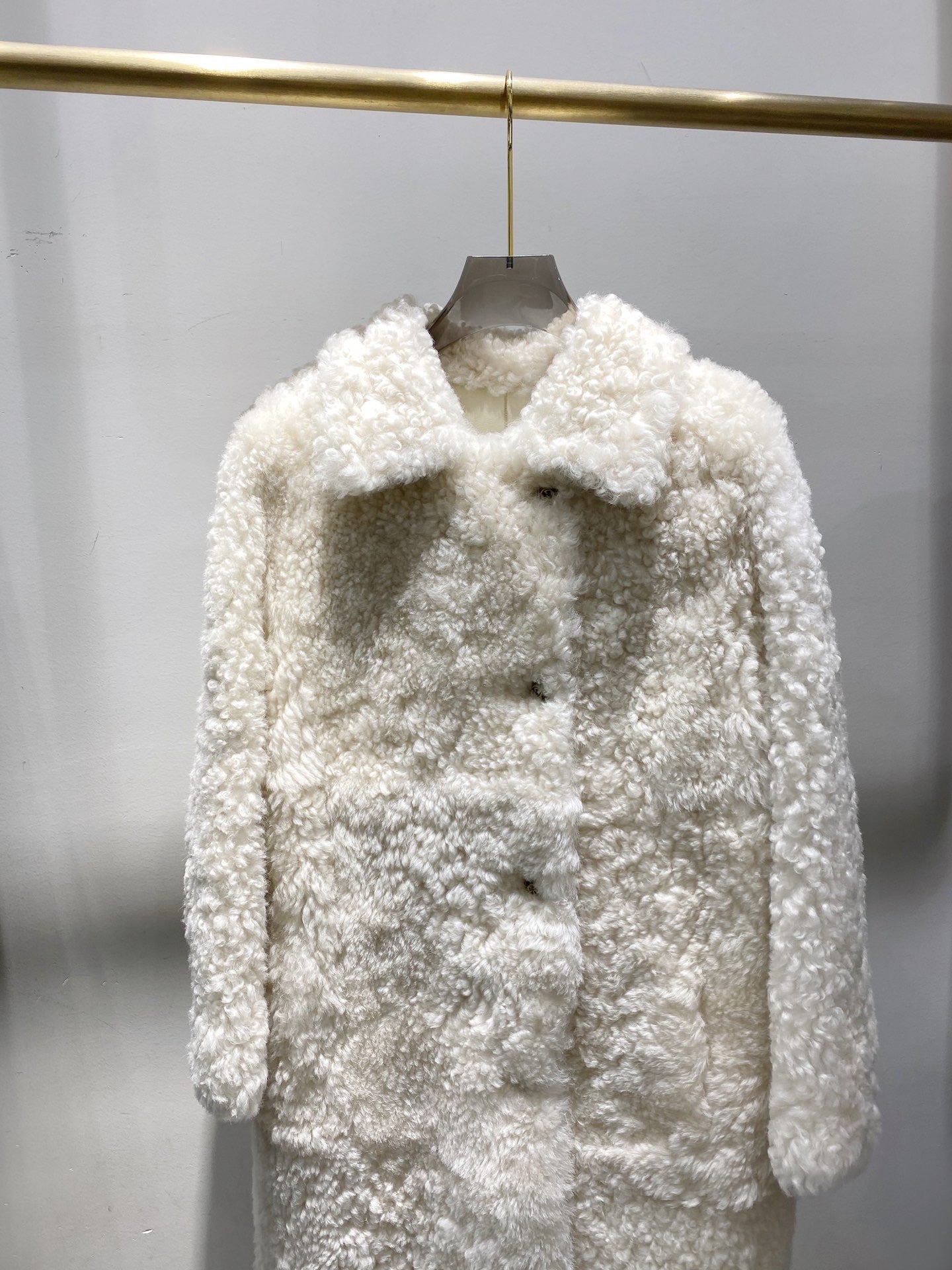 Shearling coat