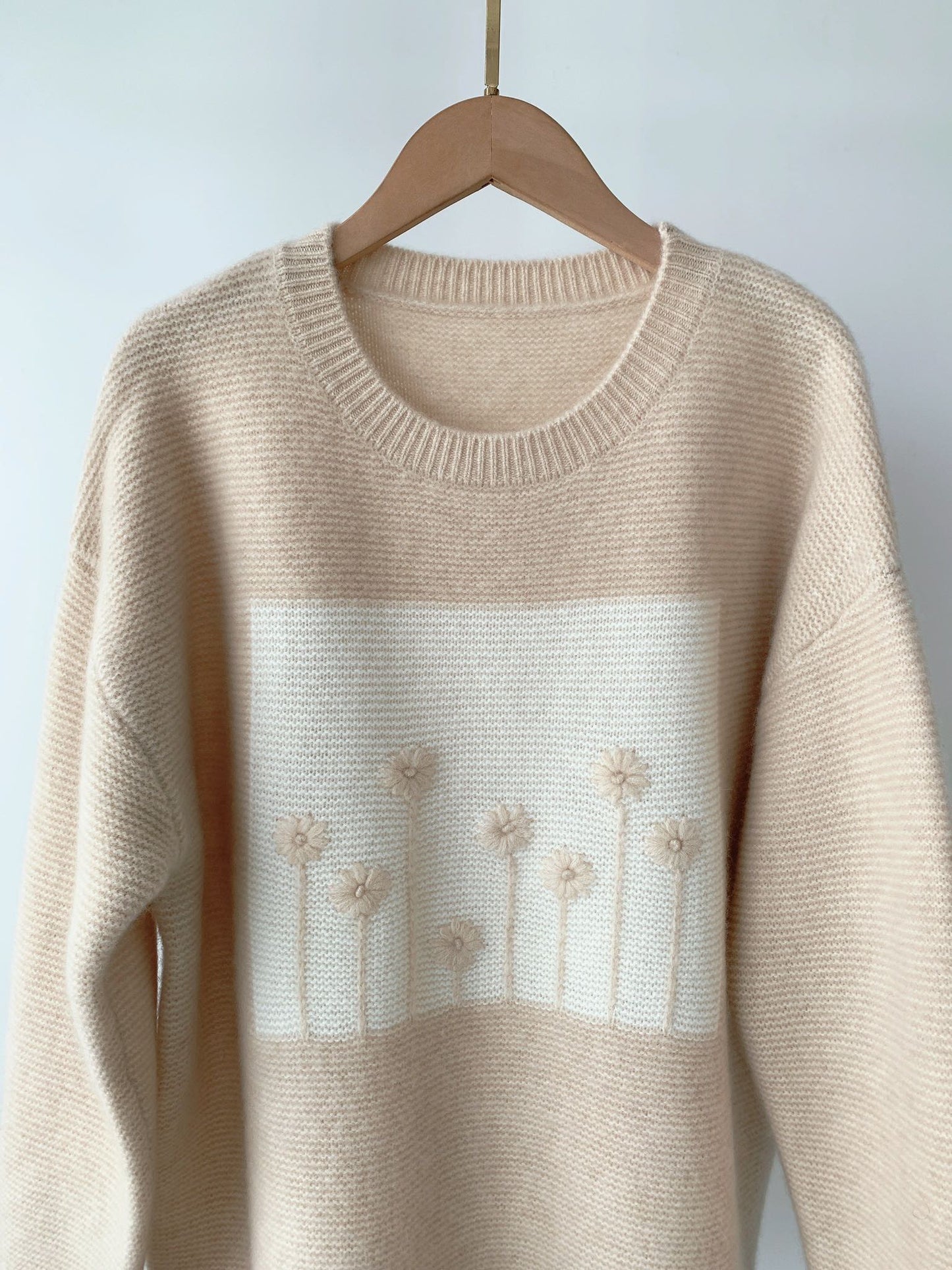 100% wool sweater